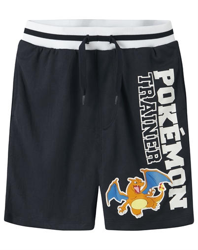 Name It - NKMMoris Pokemon Poly Shorts Sky - Navy Blazer
